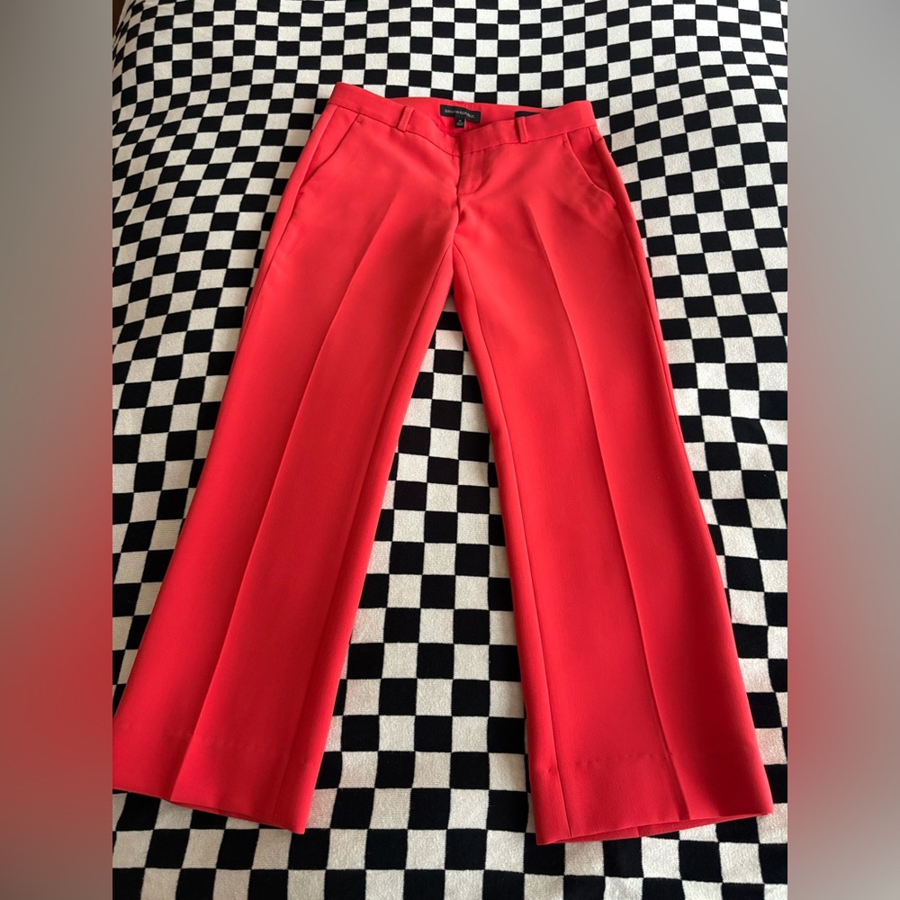 Banana republic pants bright red